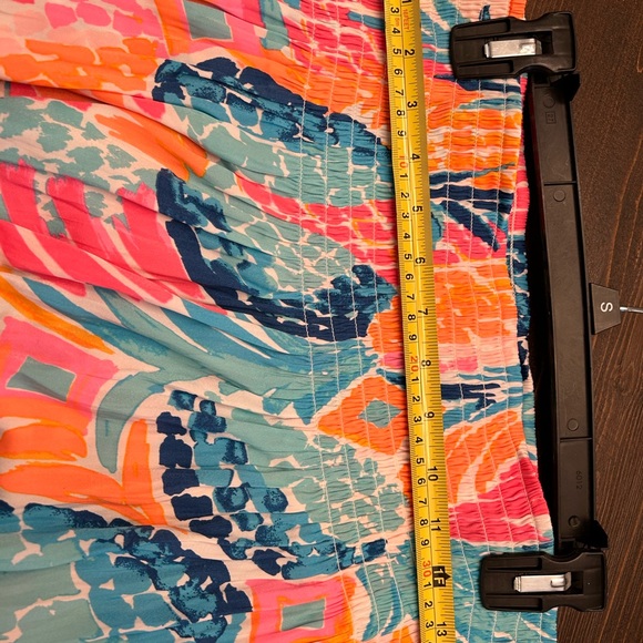 Lilly Pulitzer Bohdi Maxi Skirt Multi Goombay Smashed L - Picture 8 of 8